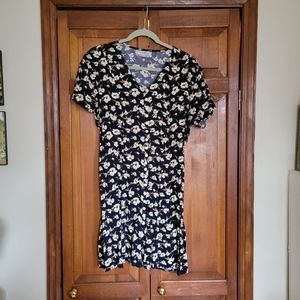 SOLD Vintage 90s floral mini dress